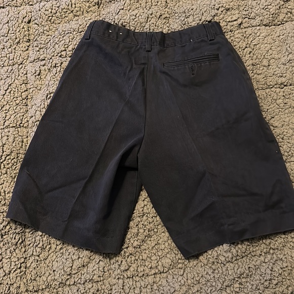 Lot of 6 pair of boys size 14 uniform shorts- black, khaki, navy - Picture 6 of 8